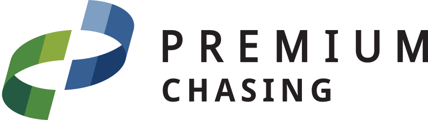 Stylised logo for Premium Chasing